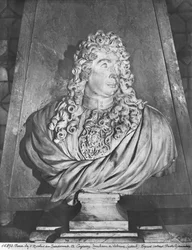 Tombe de Charles Le Brun et de sa femme, Suzanne Butay (détail de Charles Le Brun)